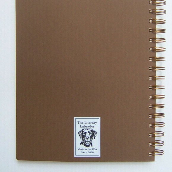 LITERARY LABRADOR "Chocolate" Notebook - Picture 9 of 10